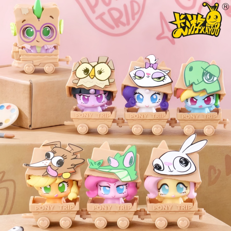 Anime Merchandise For Sale - KAYOU ของแท้ ชุดมายลิตเติ้ลโพนี่ ซีรีส์ 2 กล่องสุ่มฟิกเกอร์จิ๋ว