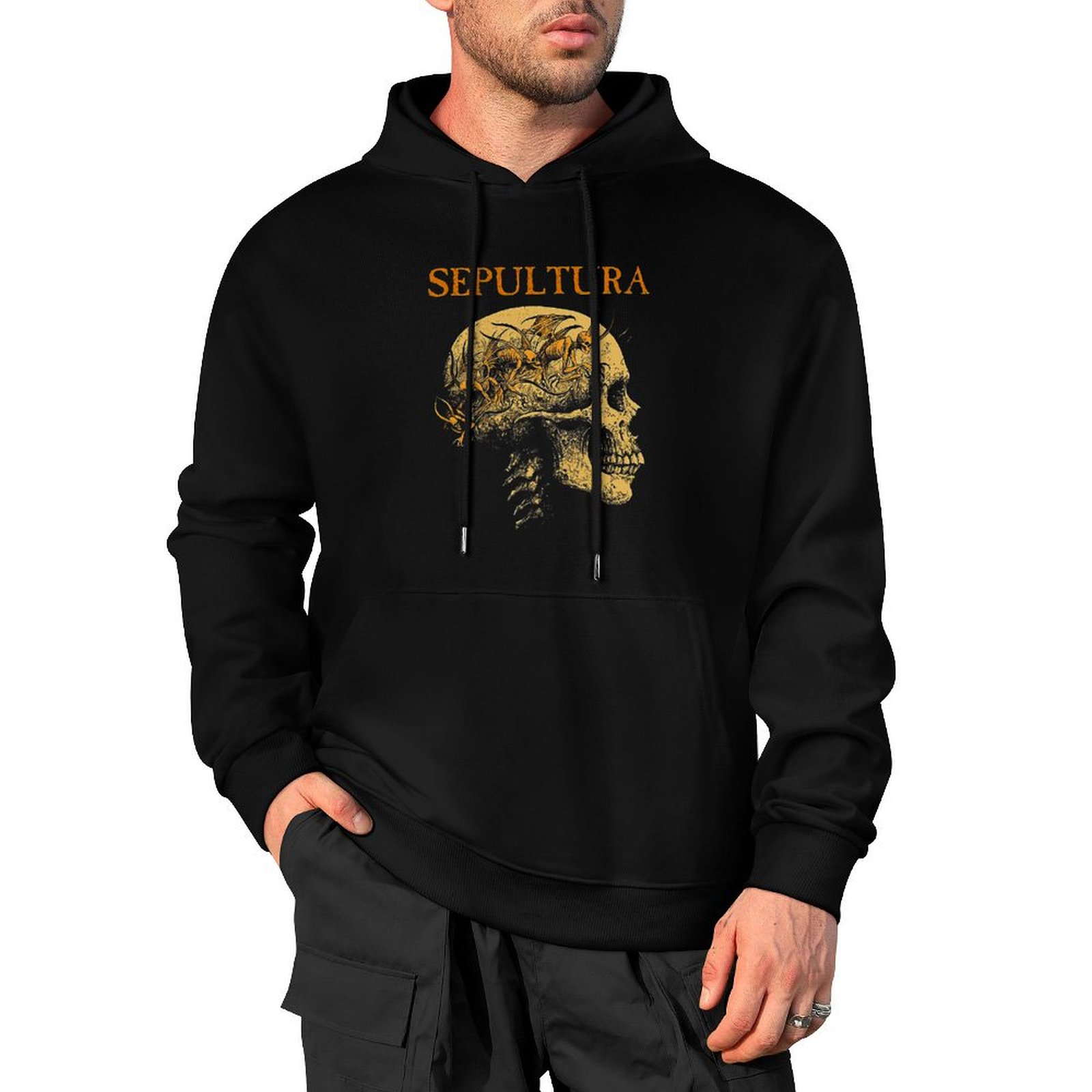 Anime Merchandise Hoodie - -ดนตรี ---- สินค้า Sepultura---SEPULTURA--คอนเสิร์ต-สินค้า--- เสื้อกันหนาวหมวกอะนิเมะเสื้อผ้า streetwear