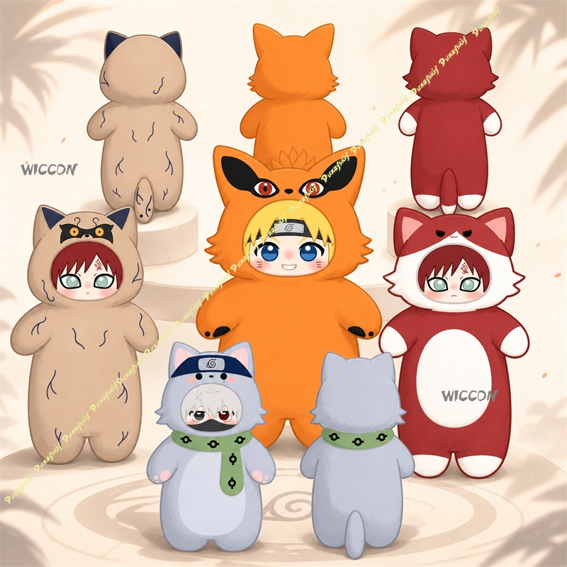 Cute Anime Merchandise - หมอนอนิเมะคาคาชิ กาอาระ ตุ๊กตาคอสเพลย์น่ารัก ของเล่นผ้าฝ้ายนุ่ม หมอนข้างยาว ของขวัญคริสต์มาส