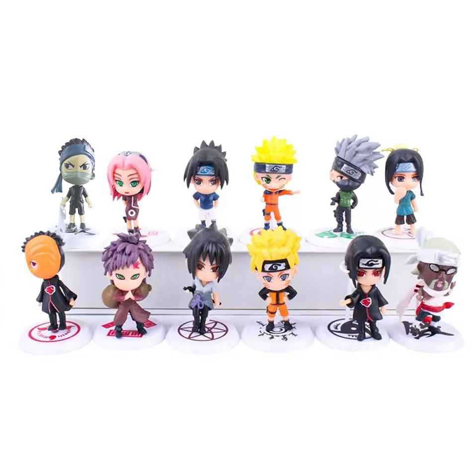 Rare Anime Merchandise - ร้อน 12 ชิ้น/เซ็ตอะนิเมะรูป Naruto Shippuden Hinata