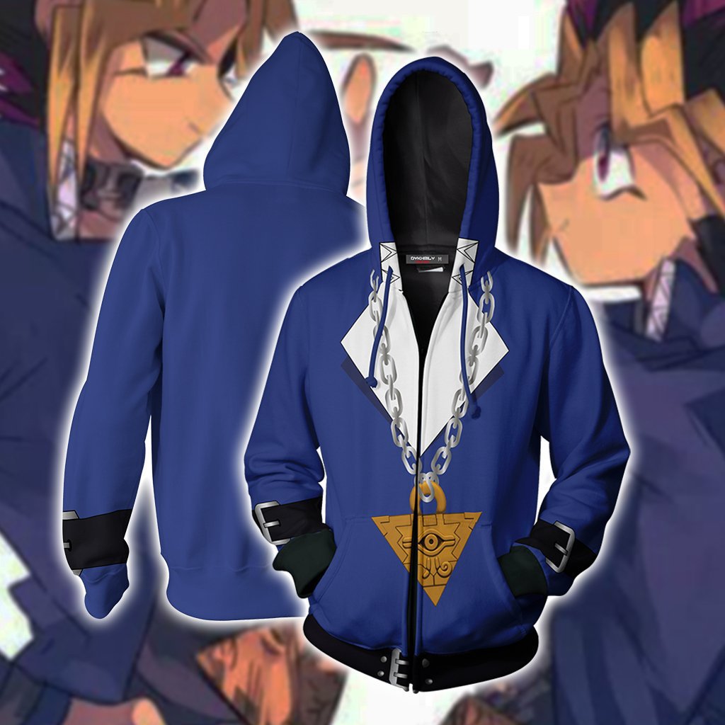 Anime Merchandise Hoodie - ยูกิโอ! ยูกิ มูโตะ 3D พิมพ์เสื้อฮู้ดคอสเพลย์อะนิเมะสินค้า