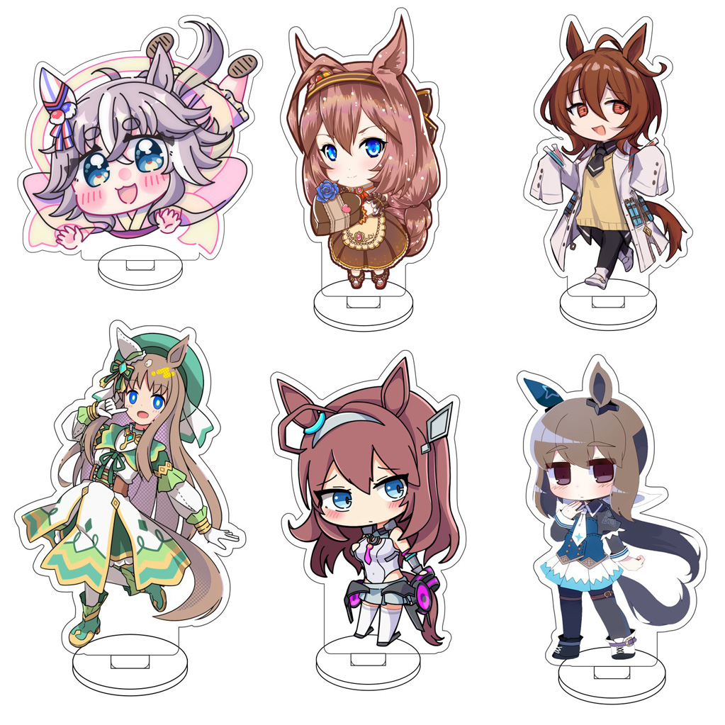 Cute Anime Merchandise - ฟิกเกอร์อะคริลิค 10 ซม. อนิเมะ Uma Musume: