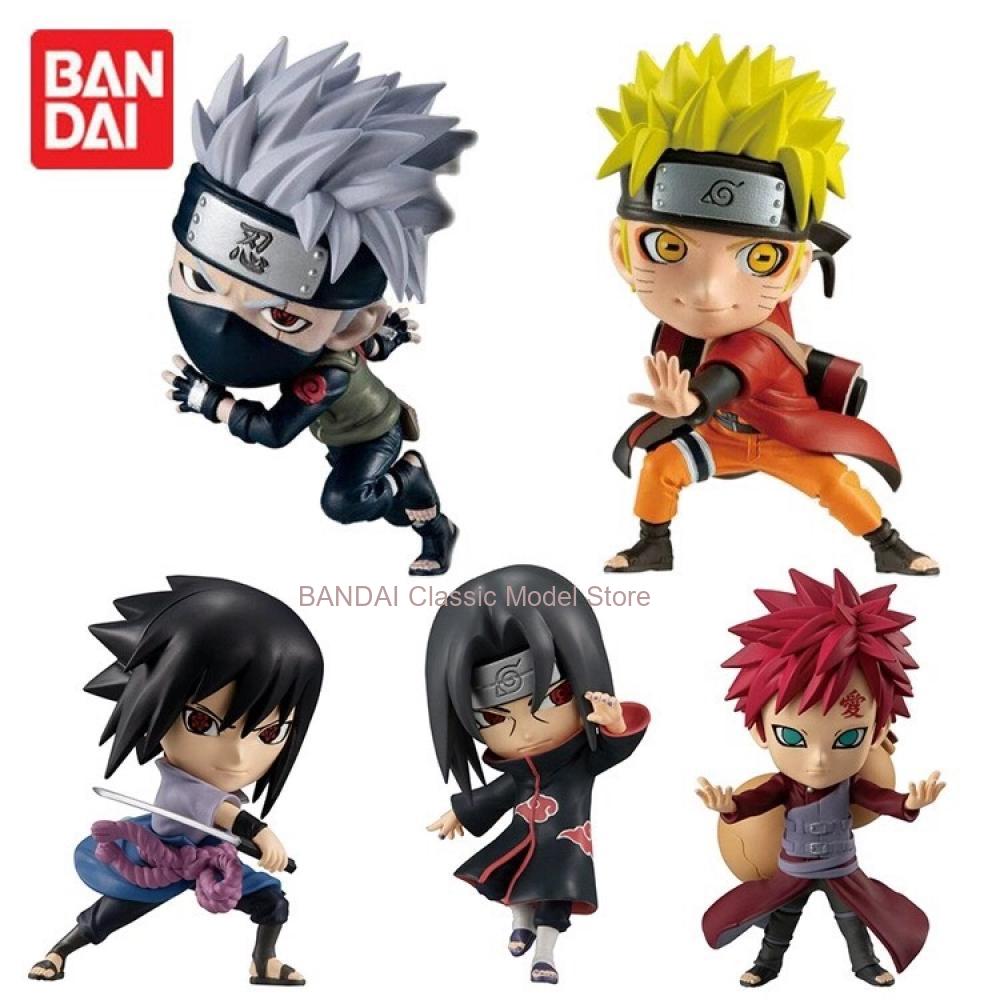 Rare Anime Merchandise - Bandai Gachaแคปซูลกล่องตาบอดNaruto Characterสไตล์Uzumaki Naruto Sasuke Uchiha