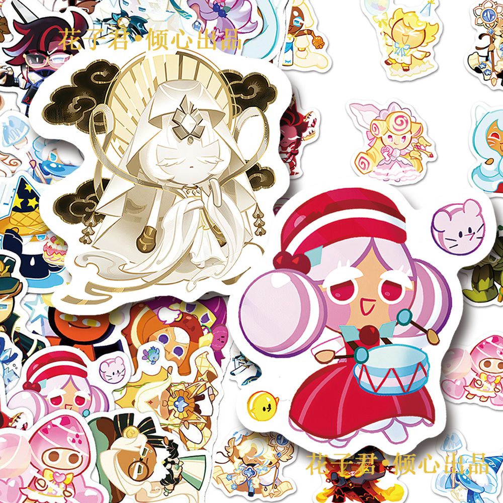 Anime Kingdom Merchandise - เกมคุกกี้รัน: คิงดอม ‌ สติกเกอร์แสนสนุก อุปกรณ์วางแผนงาน ของที่ระลึกเกมแบบมีกาวในตัว