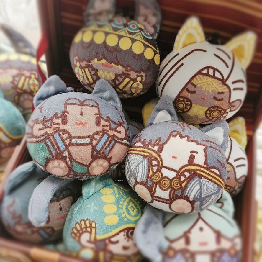Anime Merchandise China - สินค้าแฟนคลับต้นฉบับของเกมซูดาน, ตุ๊กตาบอลซูดาน อัลโตนา ไฟเล อิมาน ฟาราจ