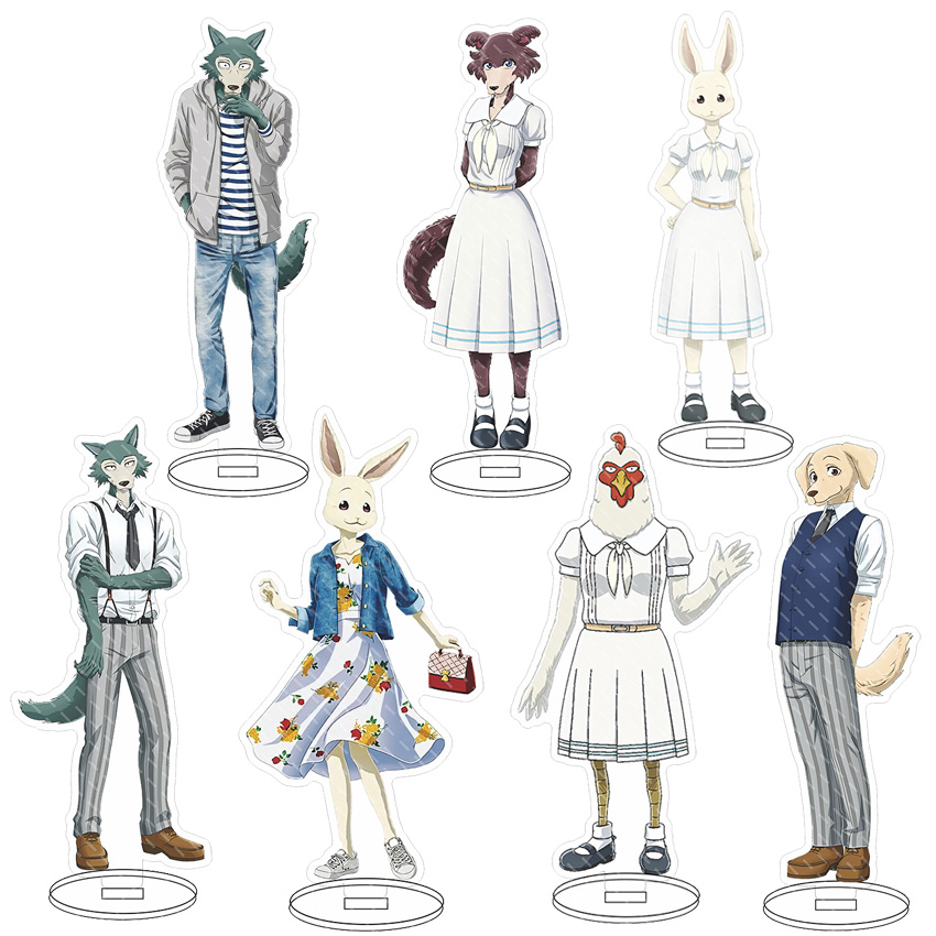 Anime Game Merchandise - 16 ซม.อะนิเมะ BEASTARS เลโกชิ หลุยส์ จูโน