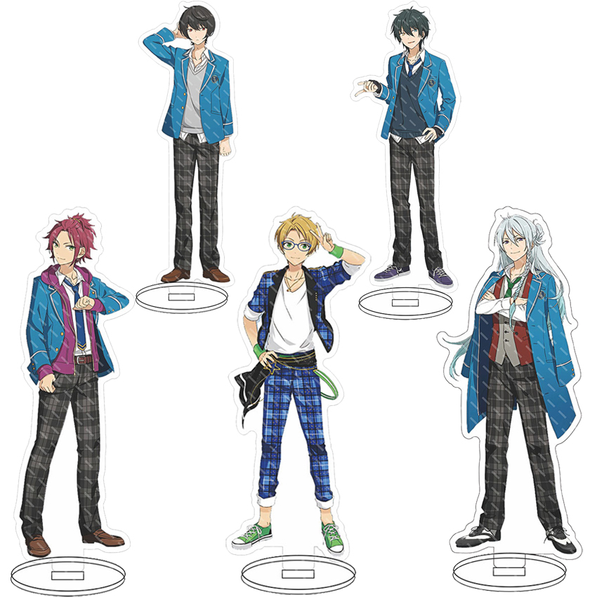 Anime Game Merchandise - แท่นอะคริลิกอนิเมะขนาด 16 ซม. Ensemble Stars! อาเคโฮชิ