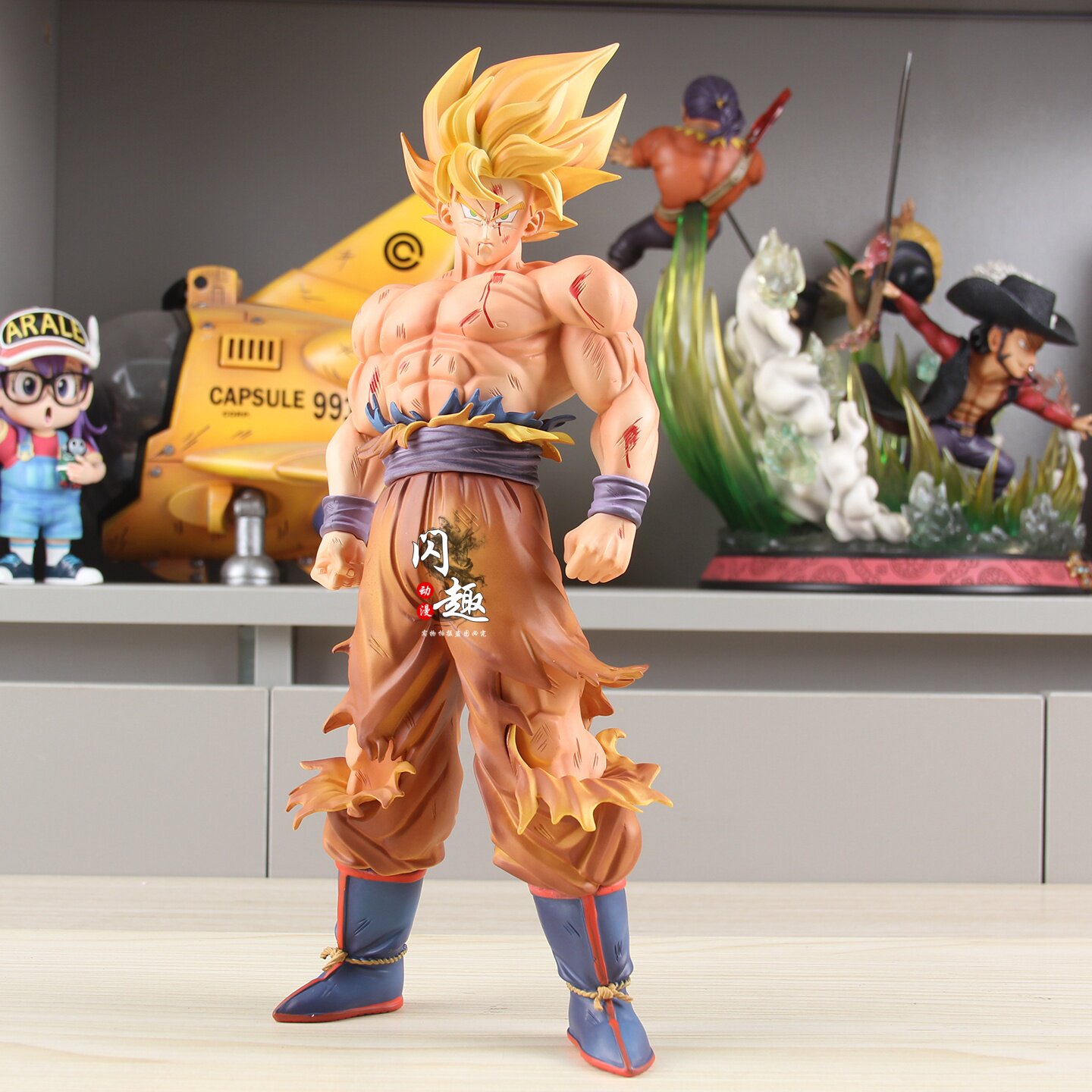 Anime Merchandise For Men - จวนน์ ดราก้อนบอล แบทเทิล ซุปเปอร์ไซย่า โกคู รูปปั้นสะสม