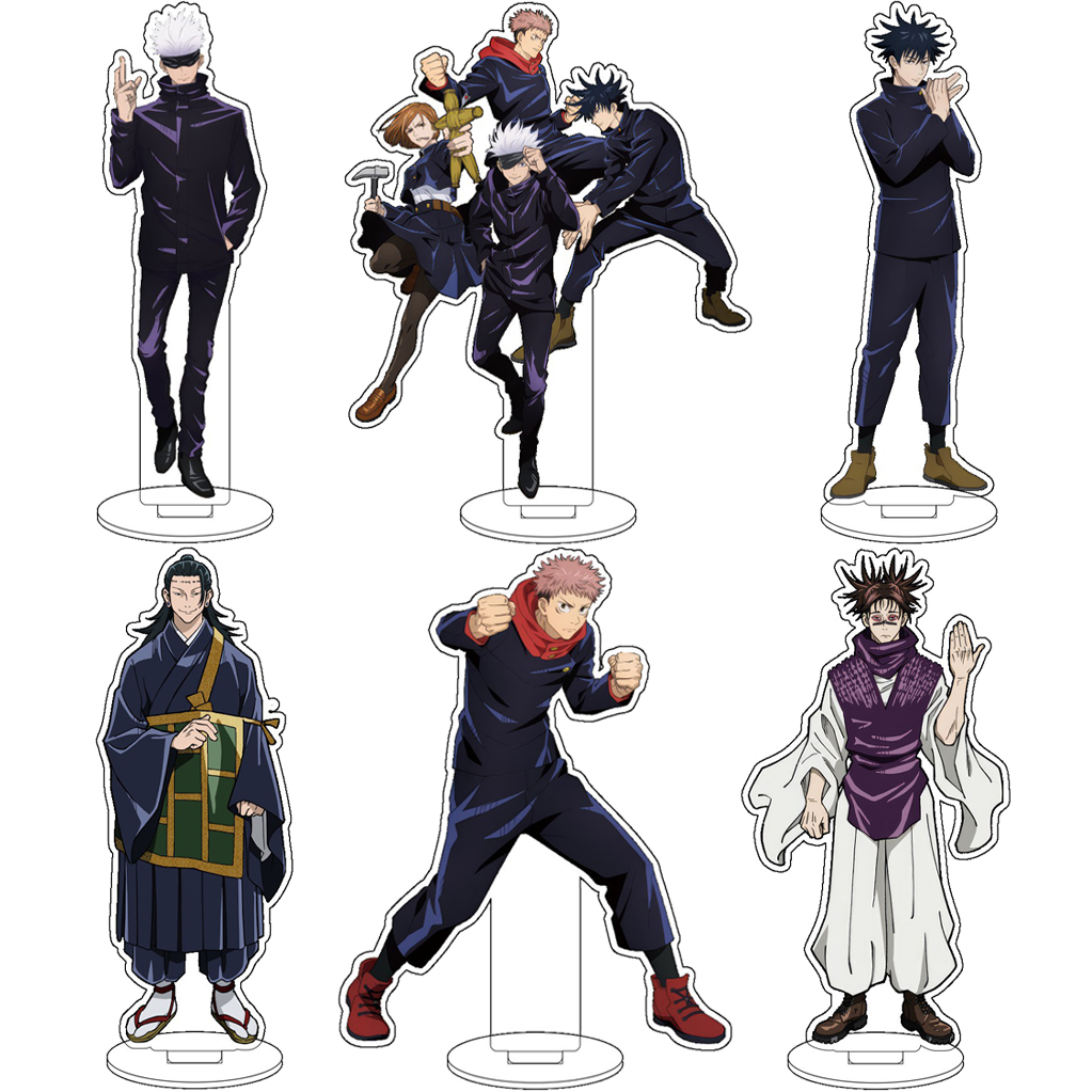 Anime Merch - 16 ซม.อะนิเมะจูจุสึไคเซ็น โกโจ ซาโตรุ อิตาโดริ ยูจิ