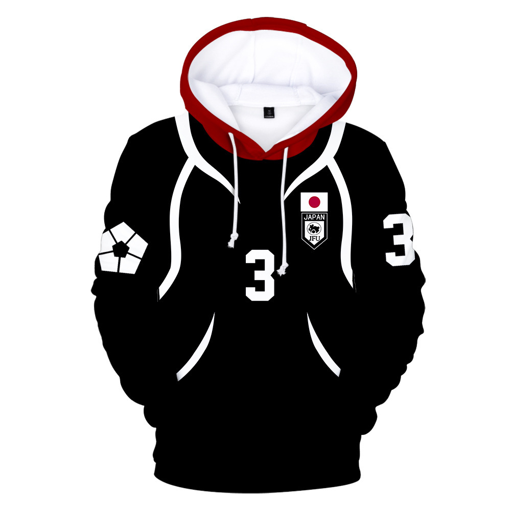 Anime Merchandise Hoodie - สินค้าใหม่ BLUE LOCK เสื้อฮู้ดแฟชั่นยอดนิยมของตัวละครอนิเมะ Blue Lock
