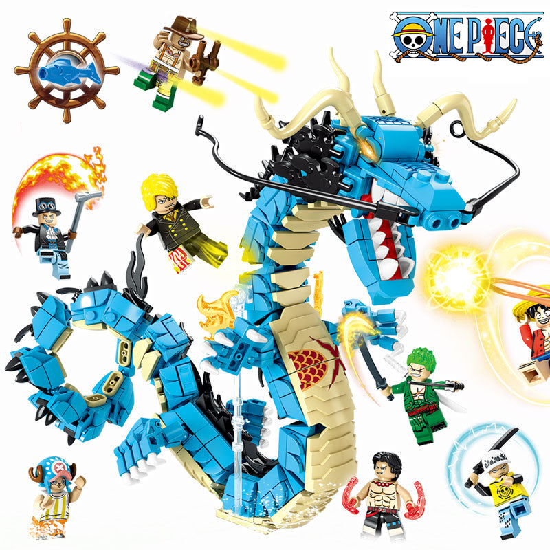 Zoro Anime Merchandise - One Piece Building Blocks กล่องตาบอด Luffy