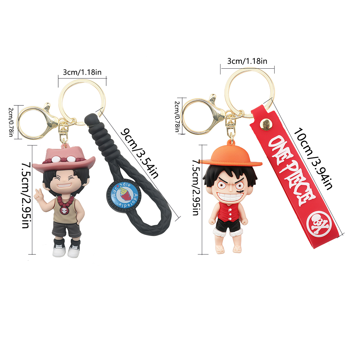 พวงกุญแจตุ๊กตาวันพีซ 29 แบบ ลู - Zoro Anime Merchandise บทวิจารณ์และราคา