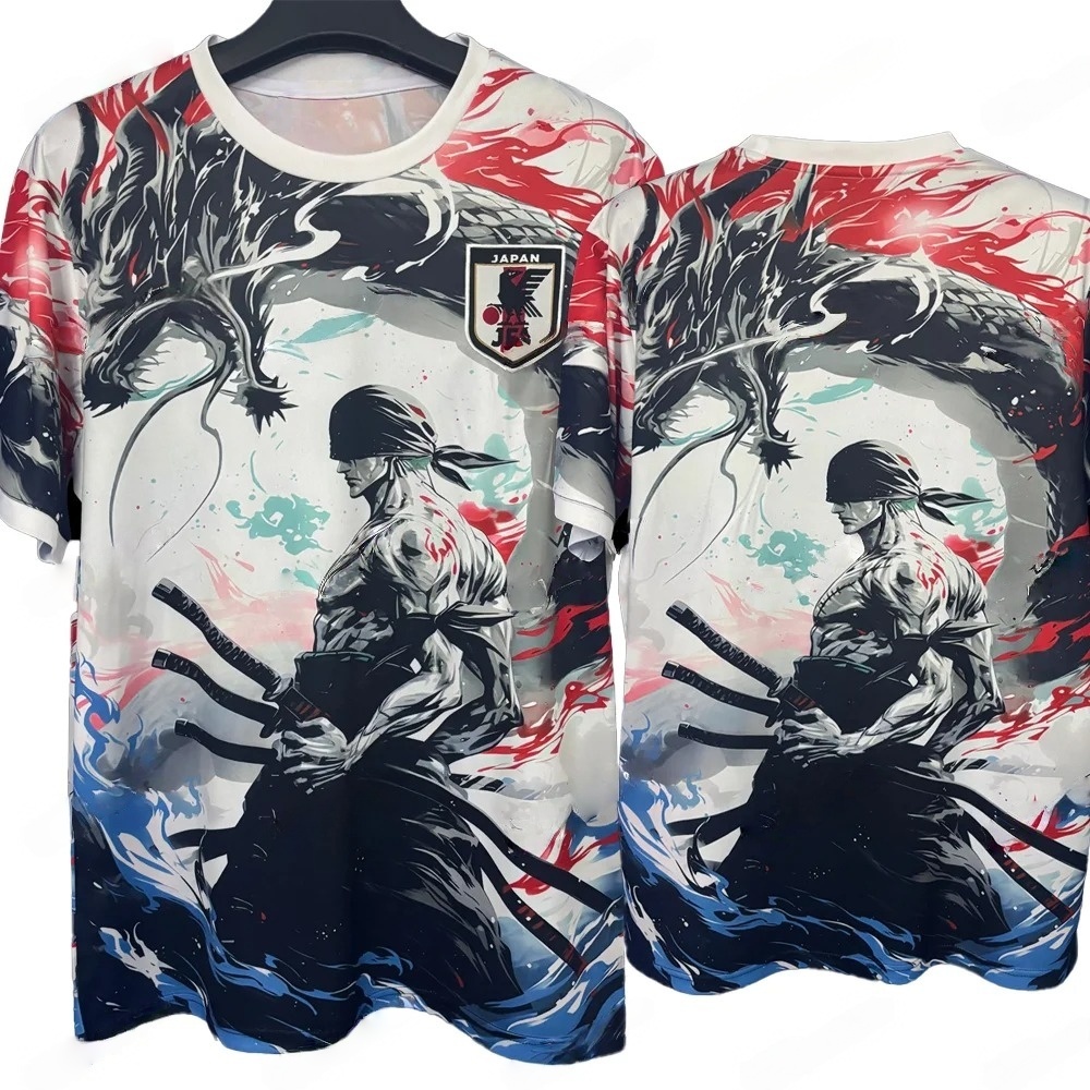 เสื้อฟุตบอลลายการ์ตูนญี่ปุ่นซา - Zoro Anime Merchandise บทวิจารณ์และราคา
