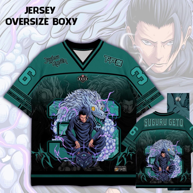 เสื้อยืดพิมพ์ลายอนิเมะ Jujutsu - Anime Merchandise For Men บทวิจารณ์และราคา