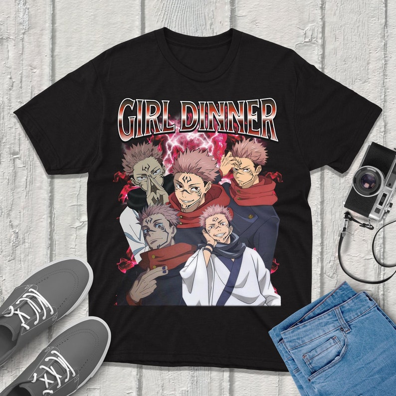 Sukuna Jujutsu-Kaisen เสื้อยืด - Jjk Anime Merchandise บทวิจารณ์และราคา