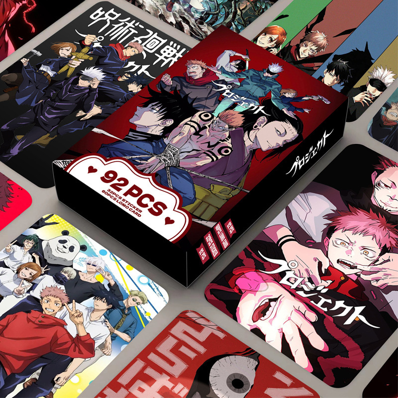 การ์ด 92 ใบ จูจุตสึ ไคเซ็น การ - Anime Jujutsu Kaisen Merchandise บทวิจารณ์และราคา