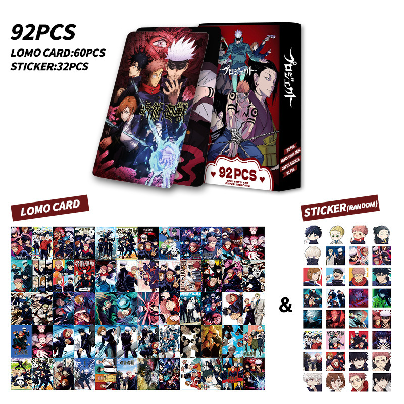 การ์ด 92 ใบ จูจุตสึ ไคเซ็น การ - Anime Jujutsu Kaisen Merchandise บทวิจารณ์และราคา