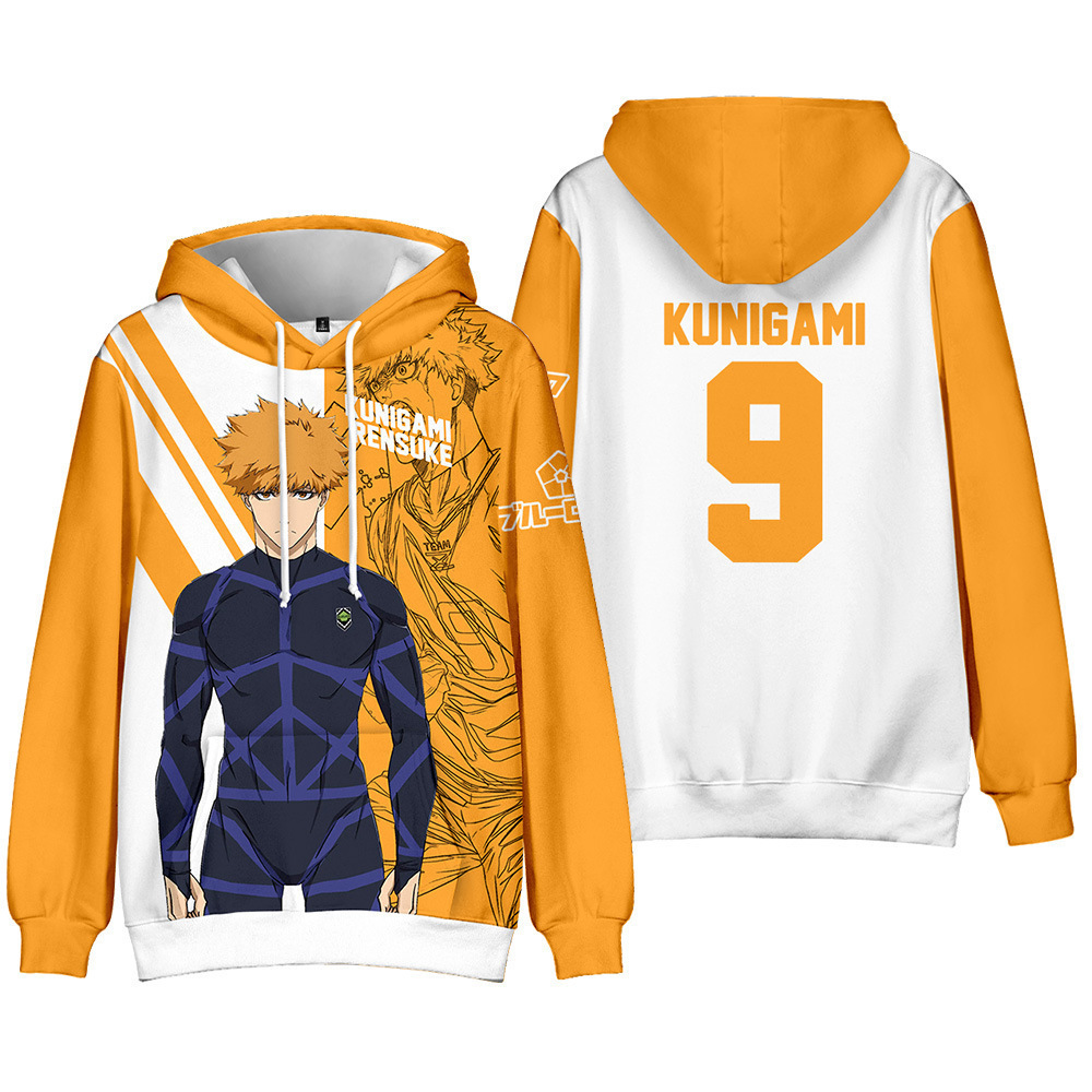สินค้าใหม่จากอนิเมะ BLUE LOCK  - Anime Merchandise Hoodie บทวิจารณ์และราคา
