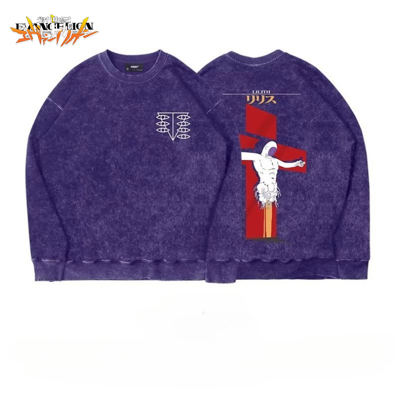 เสื้อยืดลายการ์ตูนอนิเมะ EVA-0 - Anime Merchandise Hoodie บทวิจารณ์และราคา