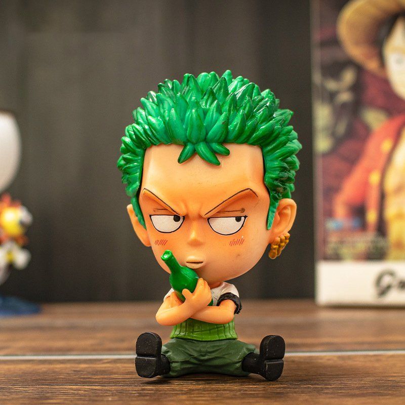 ชุดฟิกเกอร์วันพีซ ลูฟี่ โซโล ช - Zoro Anime Merchandise บทวิจารณ์และราคา