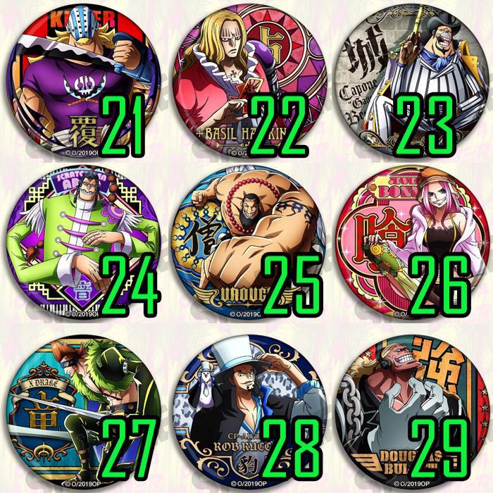 ชุดเข็มกลัดอนิเมะวันพีซ ลูฟี่  - Zoro Anime Merchandise บทวิจารณ์และราคา