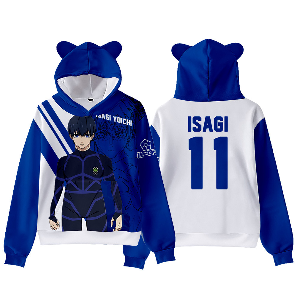 สินค้าใหม่ 3D อนิเมะ BLUE LOCK - Anime Merchandise Hoodie บทวิจารณ์และราคา