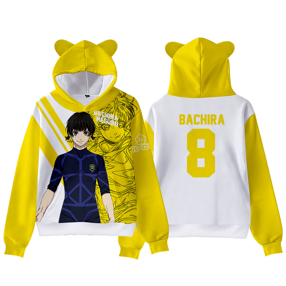 สินค้าใหม่ 3D อนิเมะ BLUE LOCK - Anime Merchandise Hoodie บทวิจารณ์และราคา