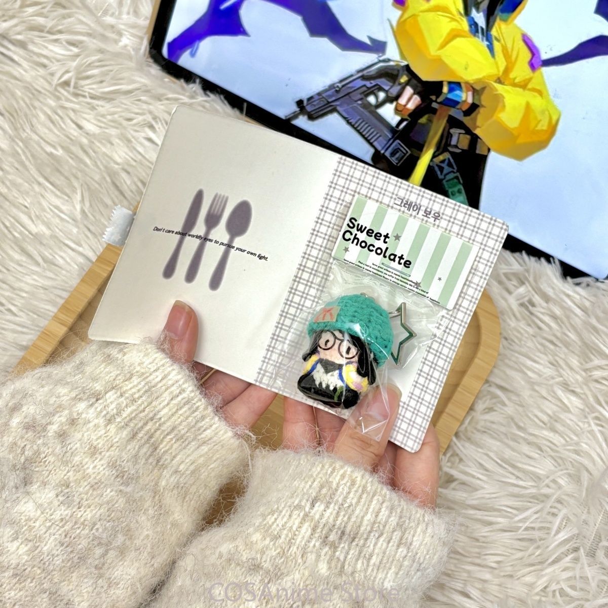 ตุ๊กตาถักนิตติ้ง VALORANT Kill - Cute Anime Merchandise บทวิจารณ์และราคา
