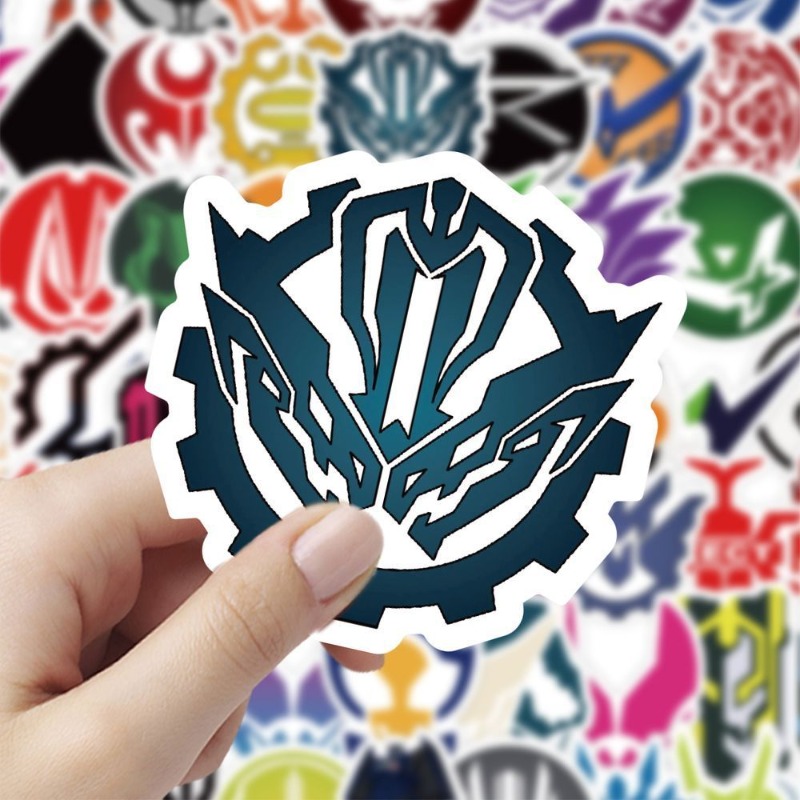 60 แผ่นสติกเกอร์โลโก้คาเมนไรเด - Sticker Sheet Set บทวิจารณ์และราคา
