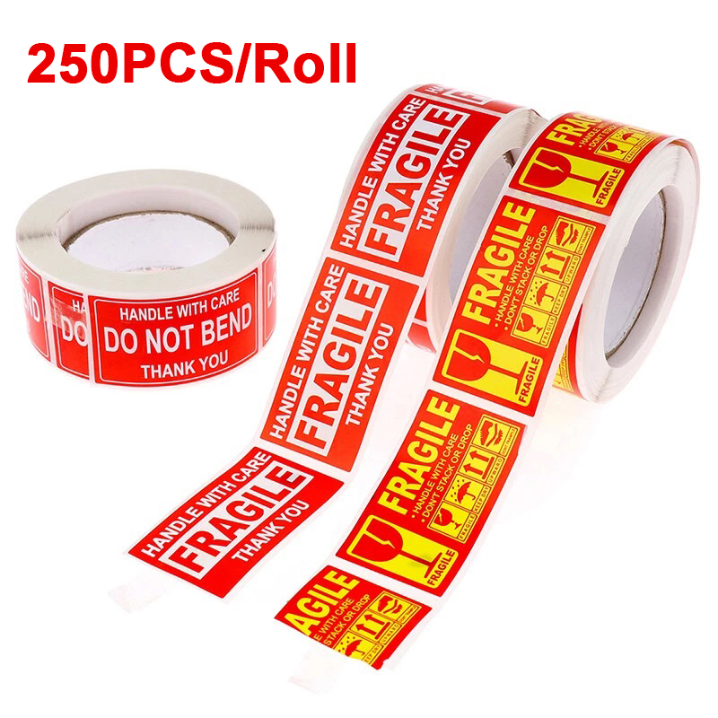 250PCS สติกเกอร์เปราะบางจัดการ - Sticker Sheet Set บทวิจารณ์และราคา